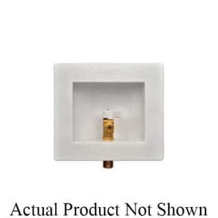 Water-Tite 87973 Ice Maker Outlet Box With Valve, 1/2 in Wirsbo®, Plastic, Domestic