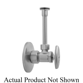 Jaclo® 5812-72-PN Angle Pattern Contemporary/Modern Multi Turn Complete Toilet Supply Kit With Oval Handle, 3 Pieces, Domestic