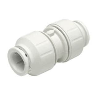 John Guest® Speedfit® PEI0428 Coupler, 3/4 in Nominal, CTS End Style, Plastic, Domestic