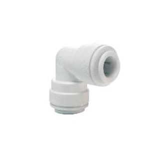 John Guest® Speedfit® PP0312W Equal Union 90 deg Elbow, 3/8 in, Tube, Polypropylene, Domestic