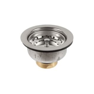 Jomar Valve® Snap-Tite™ 300-014 Basket Strainer, For Use With Designers Series 300 Grade Stainless Steel Sink Strainer, 304 Stainless Steel, Polished Stainless Steel