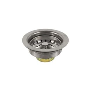 Jomar Valve® 305-401 Economy Basket Strainer, For Use With Builders Series 400 Grade Stainless Steel Sink Strainer, 430 Stainless Steel, Polished Stainless Steel