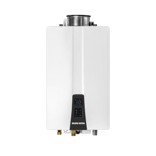 KD Navien® NPN199UNG NPN-U Series Premium Universal Tankless Gas Water Heater, Natural Gas Fuel, 10700 to 199900 Btu/hr Heating, Indoor/Outdoor: Indoor/Outdoor, Non-Condensing, 9.5 gpm at 35 deg F Flow Rate, Forced Draft Direct Vent, 3 x 5 in Vent, Dual