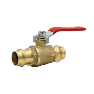 LEGEND 101-214NL P-202NL Ball Valve With Drain, 3/4 in Nominal, Press End Style, Forged Brass Body, Import