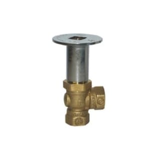 LEGEND 102-873 T-3501 Quarter Turn Angle Log Lighter Valve, 1/2 in Nominal, FNPT End Style, Forged Brass Body, Import