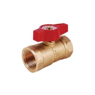 LEGEND Red Top™ 102-904 T-3005 Ball Valve With Handle, 3/4 in Nominal, FNPT End Style, Forged Brass Body, Import