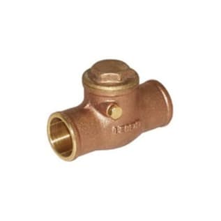 LEGEND 105-203 S-451 Swing Check Valve, 1/2 in Nominal, C End Style, Cast Brass Body, Import