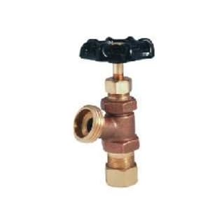 LEGEND 107-157NL T-523NL Boiler Drain Valve, 1/2 in Nominal, Compression End Style, 125 psi Pressure, Brass Body, Import