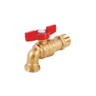 LEGEND 107-168NL T-537NL Ball Valve Hose Bibb, 3/4 in Nominal, MNPT/C End Style, Brass Body, Handle Actuator, Import