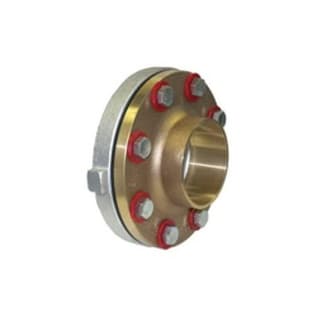 LEGEND 301-120NL T-571NL Flanged Dielectric Union, 3 in Nominal, FNPT x Solder End Style, Forged Carbon Steel, Import
