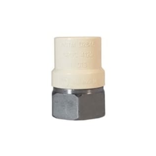 LEGEND 302-445 Pipe Adapter, 1 in Nominal, FNPT x CPVC End Style, 304 Stainless Steel, Import