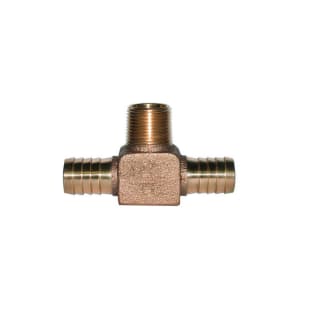 LEGEND 312-085NL Hydrant Tee, 1 in Nominal, Insert x Insert x MNPT End Style, Bronze, Import
