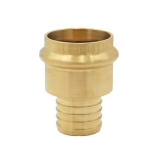LEGEND LEGENDPress™ 450-853P Adapter, 1/2 in Nominal, Press x F1807 PEX End Style, Brass, Import