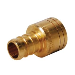 LEGEND 460-628NL Adapter, 2 in Nominal, PEX x C End Style, DZR Forged Brass, Import