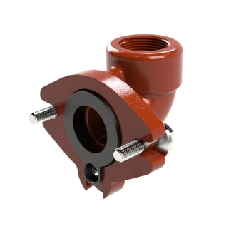 Liberty Pumps® G90, For Use With Omnivore LSG-Series Grinder Pump, 90 deg, 1-1/4 in FNPT, Cast Iron, 3.3 in D
