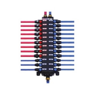 ManaBloc® 36182 Distribution Manifold, 3/8 in Nominal, Polymer, Domestic