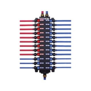 ManaBloc® 50363 Distribution Manifold, 1/2 in Nominal, Polysulfone, Domestic