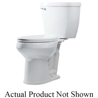 Mansfield® 1386 WH Tank and Cover Only With Trip Lever, The Protector®, 1.6 gpf, 3 in Flush, White