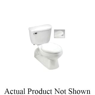 Mansfield® 531378 153RH QuantumOne™ Tank and Cover Only, 1 gpf, Right Hand Lever Flush, White, Domestic