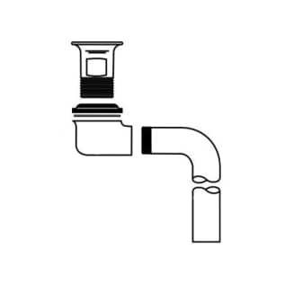 McGuire™ 155WCECO Eco-Line Offset Lavatory Strainer, Cast Brass, Import