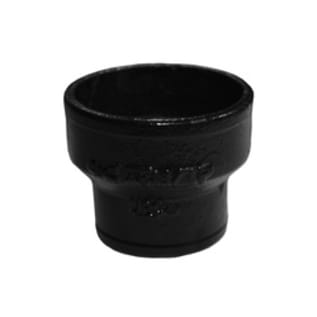Tyler Pipe 009771 Short Reducer, 8 x 3 in Nominal, No-Hub End Style, Cast Iron