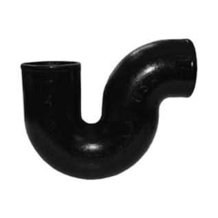Tyler Pipe 010111 P-Trap, 1-1/2 in Nominal, Cast Iron, No-Hub Connection
