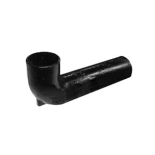 Tyler Pipe 025535 2-253 DWV Closet Bend, 4 in Nominal, Plain End Style, Cast Iron