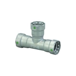 MegaPress® 25325 Pipe Tee, 2 in, Press, Carbon Steel, Import