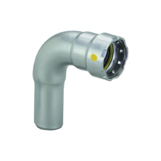 MegaPress® 26066 90 deg Street Elbow, 1-1/4 in, Fitting x Press, Carbon Steel, Import