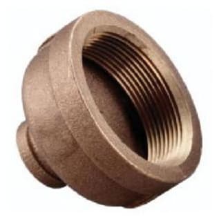 LL 3/4"X1/4" BRS COUPLING