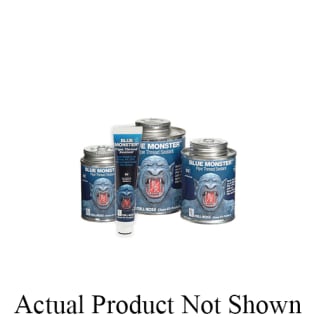 Cleanfit Blue Monster® 76009 Heavy Duty Industrial Grade Pipe Thread Sealant, 0.25 pt Can, Blue