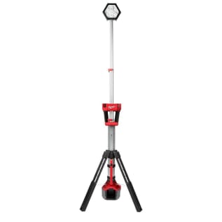 Milwaukee® M18™ 2131-20 Dual Power Cordless Tower Light, 7-1/2 in L x 8 in W x 40-1/2 in H, 18 VDC, LED Lamp