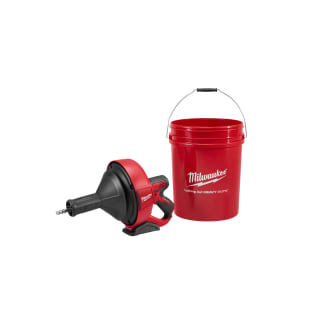Milwaukee® 2571-20 Cordless Drain Snake, 1-1/4 to 2-1/2 in Drain Line, 25 ft Max Run, 12 VDC, Metal Housing