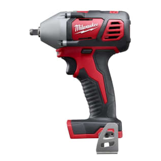 Milwaukee® M18™ 2658-20 Compact Cordless Impact Wrench With Friction Ring, 3/8 in Square Drive, 3350 bpm, 167 ft-lb Torque, 18 VDC, 6 in OAL