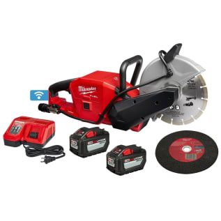Milwaukee® M18 FUEL™ 2786-22HD Cordless Cut-Off Saw Kit With One-Key™ Technology, 9 in Blade, 3.4 in Cutting