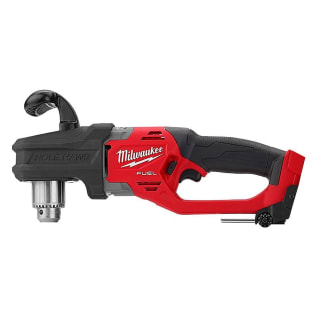 Milwaukee® 2807-20 M18™ FUEL™ Hole Hawg™ Cordless Right Angle Drill, 1/2 in Keyed Chuck, 18 V, 1550 rpm No-Load, 15.6 in OAL, Li-Ion Battery