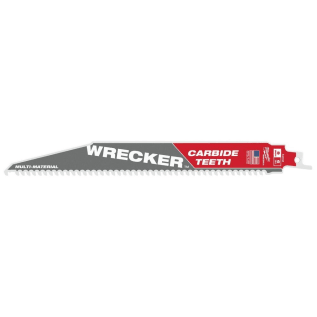 Milwaukee® 48-00-5342 WRECKER™ Multi-Purpose Reciprocating Saw Blade, 9 in L, 6