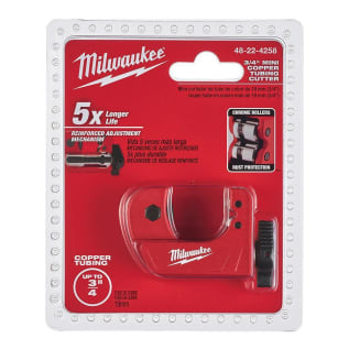 Milwaukee® 48-22-4258 Mini Copper Tubing Cutter, 3/4 in Nominal