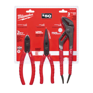 Milwaukee® 48-22-6331 Plier Kit With Fixed Pocket, 3 Pieces