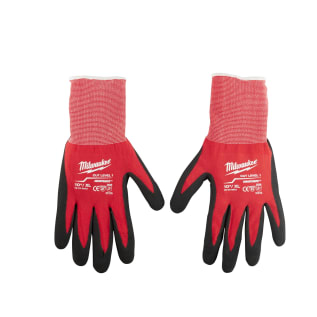 Milwaukee® 48-22-8903 Breathable Unisex Gloves, XL, Nylon/Lycra Blend, Knit Cuff, Resists: Cut and Puncture, ANSI Cut-Resistance Level: A1, ANSI Puncture-Resistance Level: 1