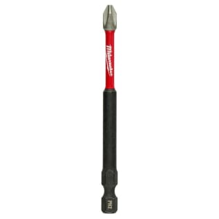 Milwaukee® SHOCKWAVE™ Impact Duty™ 48-32-4564 Impact Power Bit, #2 Phillips® Point, 3-1/2 in OAL, 1/4 in, Alloy Steel