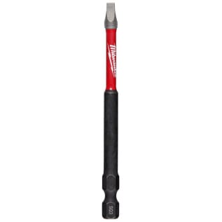 Milwaukee® SHOCKWAVE™ Impact Duty™ 48-32-4573 Impact Power Bit, #3 Square Recessed Point, 3-1/2 in OAL, 1/4 in, Alloy Steel