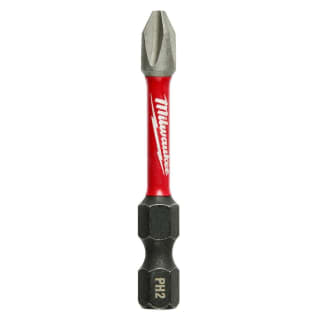 Milwaukee® SHOCKWAVE™ Impact Duty™ 48-32-4602 Impact Power Bit, #2 Phillips® Point, 2 in OAL, 1/4 in, Alloy Steel