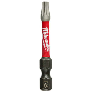 Milwaukee® SHOCKWAVE™ Impact Duty™ 48-32-4685 Impact Power Bit, T25 Torx® Point, 2 in OAL, 1/4 in, Alloy Steel