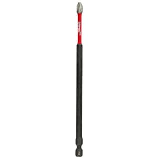 Milwaukee® SHOCKWAVE™ Impact Duty™ 48-32-4807 Impact Power Bit, #2 Phillips® Point, 6 in OAL, 1/4 in, Steel