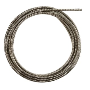 Milwaukee® 48-53-2774 Inner Core Coupling Drain Cleaning Cable, 1/2 in, Steel, For Use With Drain Cleaning Machines, 1-1/4 to 2-1/2 in Drain Line