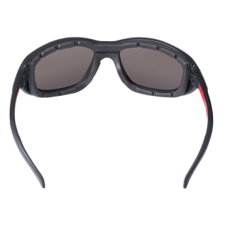 Milwaukee® 48-73-2045 High Performance Polarized Safety Glasses With Gasket, Anti-Fog/Anti-Scratch/Impact-Resistant, Black Lens, Full-Frame Frame, Plastic/Foam Lined Frame, Polycarbonate Lens, ANSI Z87.1+