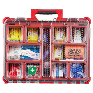 Milwaukee® 48-73-8430C First Aid Kit, 193 Components, 4.6 in H x 19.7 in W
