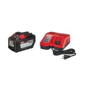 Milwaukee® M18™ HIGH OUTPUT™ 48-59-1200P Starter Kit, 12 Ah Li-Ion Battery, 18 VAC Charge, For Use With M18™ Models