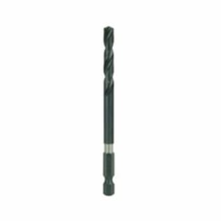 Milwaukee® 48-89-4415 SHOCKWAVE™ Hex Shank Drill, 3/8 in Drill - Fraction, 0.375 in Drill - Decimal Inch, 2-57/64 in D Cutting,) Parabolic Flutes
